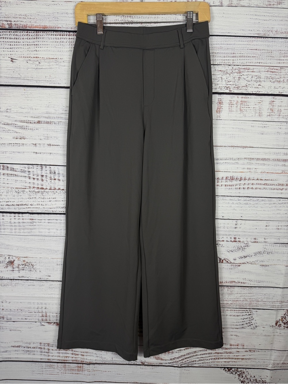 Halara Petite Wide-Leg Pants – Charcoal – Small Petite – NWT